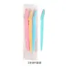 Cuchillo para cejas antiarañazos súper rentable cuchillo de afeitar afilado cuchillo para cejas cuchillo para cejas cuchillo para cejas cuchillo depilador herramienta para cejas