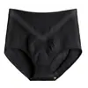 Nova Roupa Íntima Modeladora Cintura Alta Favo de Mel para Mulheres Virilha de Algodão Puro com Grafeno Modeladora Levanta Bumbum