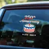 Pegatinas Populares Transfronterizas para Coche, Pegatinas Conmemorativas del 250 Aniversario Americano, Calcomanías para Ventana de Coche de Amazon, Pegatinas de Bandera de Águila