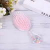 Peine Pequeño para Niños y Niñas, Peine para Bebé sin Nudos que No Maltrata el Cabello, Peine con Cojín de Aire, Peine de Color Caricatura Portátil Transfronterizo