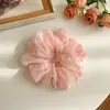 Diadema Rosa de Oso Dulce y Linda Diseño de Nicho Elegante Estilo Coreano Tocado Accesorios para el Cabello Cola de Caballo Elegante de Moda para Mujeres