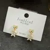 Brincos Geométricos de Alta Qualidade para Mulheres, Luxo Leve, Simples para o Dia a Dia, Brincos Atacado de Acessórios de Yiwu