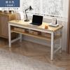 Escritorio de computadora, mesa larga, mesa de pared estrecha, mesa de dormitorio para el hogar, mesa de estudio, mesa rectangular, mesa de oficina sencilla