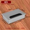 Caja Pasacables para Escritorio de Oficina Cubierta Decorativa de Escritorio Caja Pasacables para Escritorio de Computadora Cubierta para Orificio Pasacables de Escritorio Cubierta Cuadrada con Cepillo