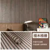 Papel Pintado Autoadhesivo de Rejilla con Grano de Madera Más Vendido Transfronterizo Pegatinas de Decoración para el Hogar Pared de Fondo Pegatinas de Pared para Dormitorio Pared Decorativa