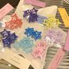 Horquilla de estrella para niña, pinza para el pelo con forma de estrella de cinco puntas, pinza para el pelo con forma de estrella, accesorio para el pelo de niña coreana