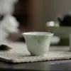Venta de Liquidación de Teteras Gaiwan Pintadas a Mano en Tonos Rosa Pastel, Tazas de Té y Tazas de Té Hechas a Mano para Juegos de Té Kung Fu