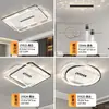 Lâmpada de teto LED de espectro completo Proteção para os olhos Sala de estar Quarto Iluminação moderna Combinação de iluminação simples Pacote completo