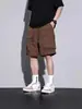 Shorts de Trabajo de Nuevo Estilo Verano 2026, Corte Holgado con Bolsillos Grandes, Shorts Delgados de Pierna Recta de Secado Rápido de Cinco Puntos, Shorts de Playa Multibolsillos