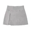 Falda Deportiva Spicy Girl 2026 Nuevo Estilo Verano: Falda Deportiva de Cintura Alta con Abertura en la Cadera y Corte A para Mujeres Jóvenes