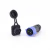 Conector Impermeable M25 de 2~8 Polos Montado en Panel Auto-Bloqueante para Carga de Batería de Litio de Vehículos Eléctricos de Nueva Energía Ip68