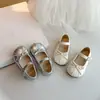 Zapatos Mary Jane con Lazo para Niñas Zapatos de Princesa de Cuero Estilo Coreano Otoño Zapatos Suaves para Niñas