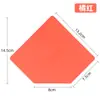 Tapete Señalizador Pentagonal Entrenamiento de Fútbol Tapete Señalizador Poligonal Disco Marcador Bloqueador de Camino Deportes con Balón Obstáculos de Entrenamiento de Agilidad