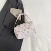 Bolsa Quadrada Pequena Estilo Preguiçoso de Grande Capacidade com Padrão de Estrelas Novo Modelo 2026 Bolsa de Ombro Feminina Bolsa de Mão Casual para Estudante Universitário