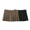 Vi Estación Independiente de Aliexpress Falda Sexy Elegante Versátil Ajustada Plisada Estilo Preppy Aspecto Adelgazante 3067404