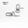 Hebilla de Metal para Bolsos Accesorios Cadena para Llavero Gancho de Metal Hebilla de 4 Puntos Hebilla Pequeña para Puerta Hebilla Mediana para Puerta Colección de Hebillas para Puerta
