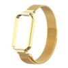 Adecuado para Pulsera de Arroz Rojo 2 Carcasa Protectora Metálica Magnética Milanesa Correa de Malla de Acero Pulsera Redmi 2 Moderna para Hombres y Mujeres