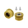 Accesorios para impresora 3D K1/K1C/Ender3 V3 kit de extrusión de doble engranaje actualización aleación de acero endurecido idea