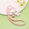 Cuentas de Letras de Pony Creativas Dulces Cascabeles Cordón Adorno Versátil Caja Bolsa Accesorios para Muñecas Funda de Teléfono Colgante Venta al por Mayor