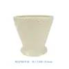 Maceta estilo romano en relieve con esmalte vintage envejecido para jardín, balcón, mesa de interior, plantas verdes y decoración suave
