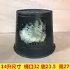 Paquete de 10 cubos para atraer abejas, cubos de plástico negro, jaulas recolectoras de abejas, agua atrayente para abejas, captura de abejas en exteriores, cubos para apicultura, cajas atrayentes para abejas