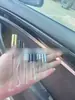 Frascos de vidro transparente com tampa de rosca, de pequena capacidade, selados, para amostragem, de perfume, atacado, em estoque, portáteis