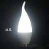 Foco LED para Ahorro de Energía en el Hogar, Base E14 de Rosca Pequeña Ultrabrillante, Foco con Punta de Vela E27, Fuente de Luz de Cristal, Ahorro de Energía de Alto Brillo