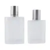 Frasco vazio para sub-engarrafamento de perfume atacado vidro fosco 50ml frasco spray cosmético 30ml frasco spray de pressão fosco