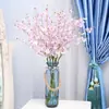 Película de decoración para el hogar con orquídea danzante de simulación de lujo y luz para sala de estar, flor artificial falsa para boda, sensación de orquídea danzante, flor de simulación