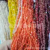 Cuentas de cristal para pastel redondas de 4 mm, obleas, doble vidrio plano, accesorios para joyería hechos a mano, aretes, collar, pasador, diadema DIY