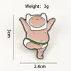 Insignias Metálicas con Diseño Creativo de Dibujos Animados, Broches Combinados Lindos de Personajes y Coches, Accesorios Decorativos para Ropa y Mochilas de Niños