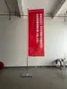 Mastro de Bandeira de Chapa de Ferro de 5m de Guangdong, Mastro de Bandeira Sem Água, Bandeira de Faca, Bandeira Colorida, Mastro de Bandeira de Aço Inoxidável, Bandeira de Publicidade Externa, Bandeira