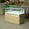 Armário de Exibição para Celular 5G Vidro Temperado Comercial Joias Tabaco e Álcool Armário de Exibição Canto de Bonecos Armário de Ferro Pintado a Forno Montado na Parede