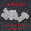 Jade Hetian Natural Cuentas Dispersas Verde Agua Soleado Verde Verde Mar Pulsera de Bambú de Jade Pulsera DIY Espaciador de Cuentas Collar Cintura Hombre Pequeño