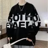 Sudadera casual elegante y moderna de estilo americano para hombre, con cuello redondo, corte holgado y mangas largas versátiles, perfecta para otoño e invierno, y disponible como conjunto para parejas