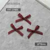 X105 tela de encaje Hilo de ballena estilo hada decoración de uñas Red-hot organza lazo joyería para uñas al por mayor