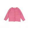 Ropa infantil Nuomi Wanzi, conjuntos a juego para padres e hijos, cárdigan de punto liso estilo coreano para niñas, chaqueta suéter para niños otoño 2026