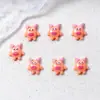 Monstruo Divertido de Boca Grande Dibujo Animado Joyería para Uñas Diamante de Resina Boca de Salchicha Accesorios para Uñas Portátiles Funda para Teléfono Móvil Pequeños Accesorios DIY