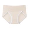 2025 nueva ropa interior de algodón sin costuras de cintura alta para mujer, entrepierna antibacteriana, pierna de corte alto, talla grande, shorts triangulares