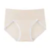 Pantaletas de Algodón Puro de Cintura Alta para Control de Abdomen Mujer 2026, Verano Delgadas Cómodas Transpirables Talla Grande Triángulo Ropa Interior para Mujeres