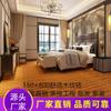 Foshan Guangdong Superficie de Molde 200x1200 Grano de Madera Dormitorio Hotel Textura Baldosas de Piso Imitación Madera de Avellana Estilo Francés Baldosas Cerámicas
