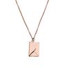 Acero de Titanio Sobre Nuevo Estilo Caliente Moda Europea y Americana para Mujer Cadena de Clavícula Personalizada Moda Collar Grabado de Texto Personalizado