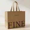 Bolsas Tote de Tecido Não Tecido Laminado, Sacolas para Embalagem de Presentes, Sacolas para Lojas de Roupas, Sacolas Espessas para Compras de Roupas Femininas, em Estoque