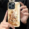 Aplicable a Funda de Vidrio Templado para Apple 18PRO 17PROMAX Cubierta Protectora de Mascota iPhone16 Perro Lindo 17E