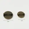 Broche de Disco Espesso Estilo Coreano Pedra do Tempo Pinos Acessórios de Roupa Multifuncionais Acessórios para Joias DIY