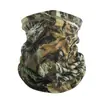Máscara Fina para Montar Camuflaje para Exteriores Multifuncional Pañuelo Mágico Transpirable Absorbente de Sudor Bufanda de Malla para el Cuello Transfronterizo
