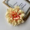 Cabeça de flor de hibisco peônia artificial, cabeça de flor de peônia grande, cabeça de flor falsa, acessórios hanfu, flor de seda, chapéu de palha, cartão de cabelo, flor falsa