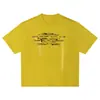 Roupas Masculinas Beijie 2026 Verão Nova Camiseta Retro de Manga Curta com Estampa de Letras Unissex Solta de Meia-Manga Camiseta Básica