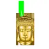 Forma de Cabeza de Buda Tathagata con Relieve Metálico Encendedor Inflable a Prueba de Viento Colgante Regalo Personalizado Creativo de Gama Alta Venta al por Mayor