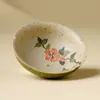 Taza de Té Negro Flint Negro Malakita Verde de Fabricante Taza de Té Cerámica Taza Sombrero Flor de Granada Taza Maestra Juego Personal de Té Kung Fu